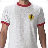 Mens Ringer Shirt Pocket Logo